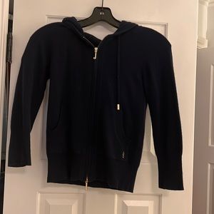 Juicy couture cashmere 3/4 sleeve hoodie